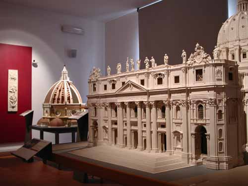 Modelli architettonici di monumenti storici.