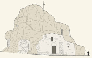immagine della facciata della chiesa di Santa Maria de Idris